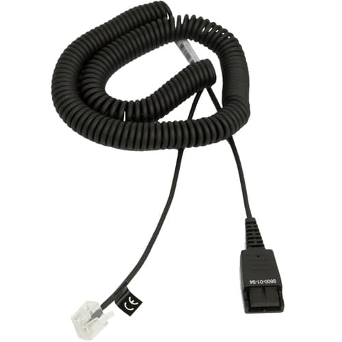 Jabra - Headset cable - RJ-45 male to Quick Disconnect male - 2 m — view 1