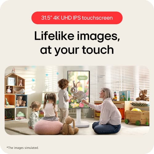 32" LG Smart Monitor Swing 4K IPS Touch — view 5