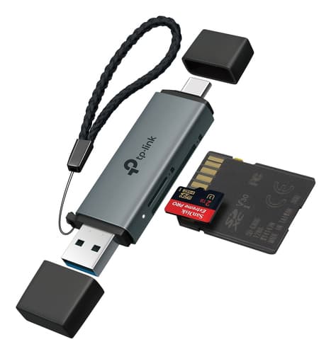 USB3.0 Type-C & Type-A to SD & microSD — view 3