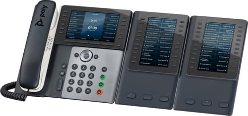 Poly Edge E Expansion Module - Key expansion module for VoIP phone - 22 multifunctional line keys - for Poly Edge E400, E500 — image 1