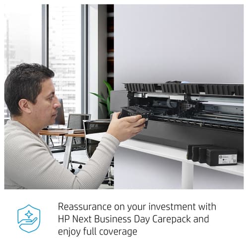 Electronic HP Care Pack Next Business Day Hardware Support - Extended service agreement - parts and labour - 3 years - on-site - 9x5 - response time: NBD - for DesignJet T830 — view 5