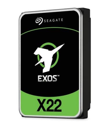Seagate Exos X22 ST22000NM001E - Hard drive - 22 TB - internal - 3.5" - SATA 6Gb/s - 7200 rpm - buffer: 512 MB