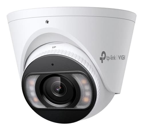 TP-Link VIGI InSight S455 V1 - Network surveillance camera - pan / tilt - turret - waterproof - colour (Day&Night) - 5 MP - 2880 x 1620 - M12 mount - fixed focal - audio - LAN 10/100 - H.265+, H.265, H.264+, H.264 - DC 12 V / PoE