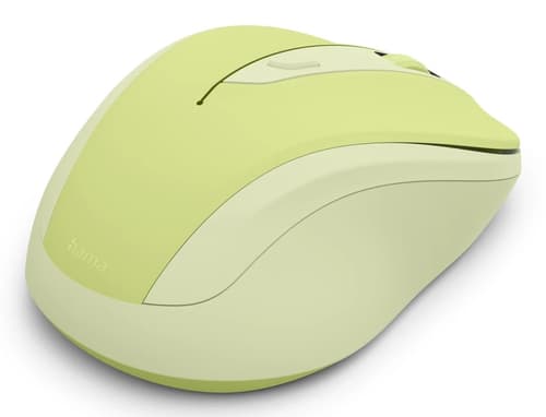 Hama WM-400 Wireless Mouse, Ergonomic, Optical, 6-Button, No Noise, Green — view 5