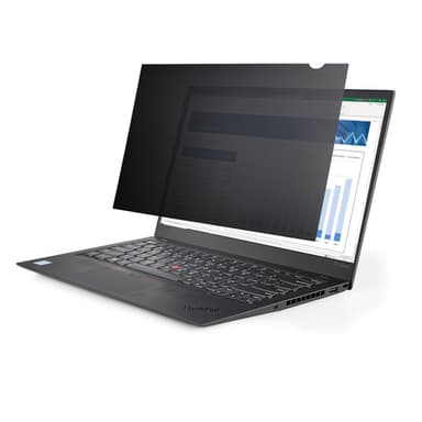 StarTech.com 14in Lap14in Laptop Privacy Screen, Anti-Glare Privacy Filter for Widescreen (16:9) Displays, Laptop Monitor Screen Protector with 51% Blue Light Reduction - Reversible Matte/Glossy Sides (14L-PRIVACY-SCREEN) - Notebook privacy filter (horizontal) - removable - 14" - transparent - TAA Compliant