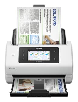 Epson WorkForce DS-800WN - Document scanner - Duplex - A4/Legal - 600 dpi x 600 dpi - up to 50 ppm (mono) / up to 50 ppm (colour) - ADF (100 sheets) - up to 8000 scans per day - USB 3.2 Gen 1x1, Gigabit LAN, USB, Wi-Fi(ac)