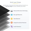 StarTech.com 24-inch 16:10 Monitor Privacy Screen, Hanging Filter/Shield - Display privacy filter - 2-way - removable - plug-in - 24" wide - black