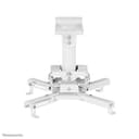 Neomounts CL25-530WH1 - Mounting kit (ceiling mount) - full-motion - for projector - easy-install, height 25.5 cm - steel - white thumbnail 5
