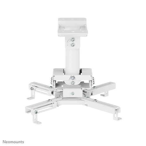 Neomounts CL25-530WH1 - Mounting kit (ceiling mount) - full-motion - for projector - easy-install, height 25.5 cm - steel - white — view 6