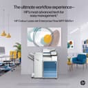 HP LaserJet Enterprise Flow MFP 8801z+ - Multifunction printer - colour - laser - A3 (297 x 420 mm) (original) - A3/Ledger (media) - up to 60 ppm (copying) - up to 60 ppm (printing) - 2180 sheets - 33.6 Kbps - Gigabit LAN, USB 3.0, USB 2.0 host, USB 3.0 host thumbnail 7