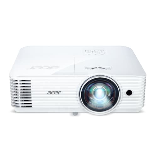 Acer S1286Hn - DLP projector - portable - 3D - 3500 ANSI lumens - XGA (1024 x 768) - 4:3 - short-throw fixed lens - LAN