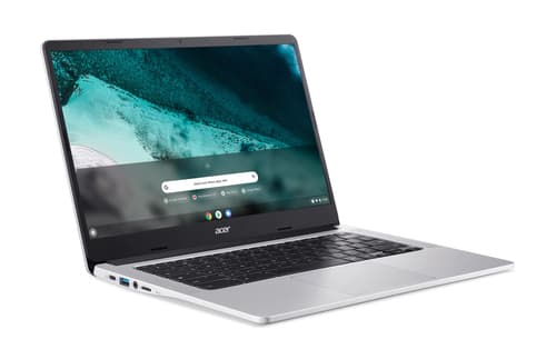 Acer Chromebook 314 C934 - Intel Celeron - N5100 / up to 2.8 GHz - Chrome OS - UHD Graphics - 8 GB RAM - 128 GB eMMC - 14" TN 1920 x 1080 (Full HD) - Wi-Fi 6 - titanium grey - kbd: UK — view 3