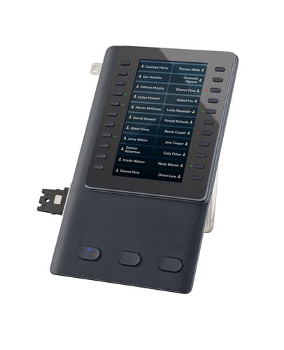 Poly Edge E Expansion Module - Key expansion module for VoIP phone - 22 multifunctional line keys - for Poly Edge E400, E500 — view 4