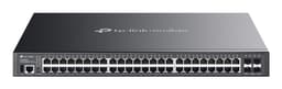 TP-Link Omada SG5452XMPP V1 - Switch - L3 Lite - Managed - 48 x 10/100/1000 + 4 x 10Gb Ethernet SFP+ - rack-mountable - PoE++ (770 W) - for TP-Link MC200CM, MC210CS, TL-MC210CS, TL-SM331T