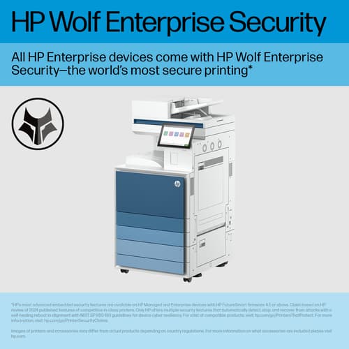 HP LaserJet Enterprise MFP 8601dn - Multifunction printer - B/W - laser - 297 x 432 mm (original) - A3/Ledger (media) - up to 70 ppm (copying) - up to 70 ppm (printing) - 2180 sheets - Gigabit LAN, USB 2.0 host, USB 3.0, USB 3.0 host — view 8