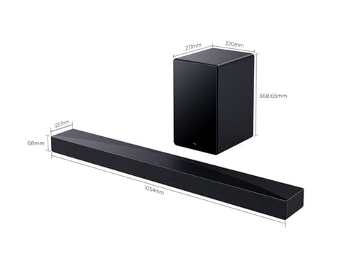 TCL Q65HK 5.1 WIRELESS SOUNDBAR — view 3