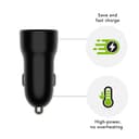 re-charge-Car Chrg USB-A 18W-BLK thumbnail 4