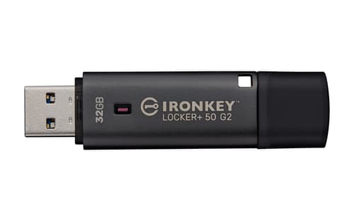 Kingston Technology IronKey 32GB Locker Plus 50 G2, FIPS 197, AES-256 — view 3