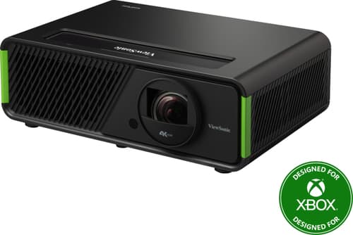 ViewSonic X2-4KE PRO - For Xbox - DLP projector - LED - 3D - 3300 LED lumens - 3840 x 2160 - 16:9 - 4K - zoom lens — view 3