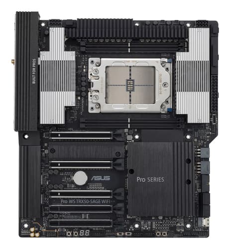 ASUS Pro WS TRX50-SAGE WIFI AMD TRX50 Socket sTR5 SSI CEB — view 3