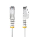 StarTech.com - Patch cable - RJ-45 (M) to RJ-45 (M) - 3.6 mm - UTP - CAT 5/5e/6 - IEEE 802.3bt - halogen-free, snagless, straight - white thumbnail 2
