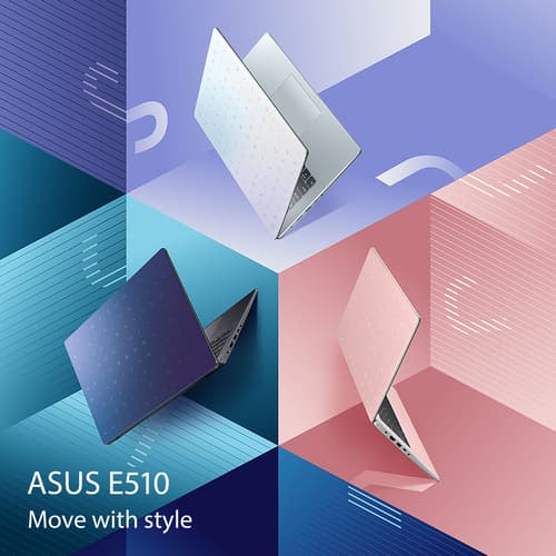 ASUS Vivobook Go 15 E510KA-EJ618WS - 180-degree hinge design - Intel Pentium Silver - N6000 / up to 3.3 GHz - Win 11 Home in S mode - UHD Graphics - 4 GB RAM - 128 GB eMMC - 15.6" 1920 x 1080 (Full HD) - Wi-Fi 5 - star black — view 7