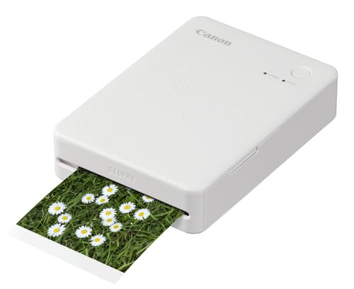 Canon SELPHY QX20 - Printer - colour - dye sublimation - 72 x 85 mm up to 0.66 min/page (colour) - capacity: 10 sheets - Wi-Fi(g) - sand white — view 6