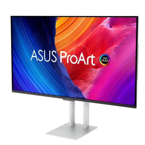 ASUS ProArt OLED PA32UCDM - OLED monitor - 32" (31.5" viewable) - 3840 x 2160 4K UHD (2160p) @ 240 Hz - 1000 cd/m� - HDR10 - 0.1 ms - Thunderbolt 4, HDMI - speakers - silver — view 6