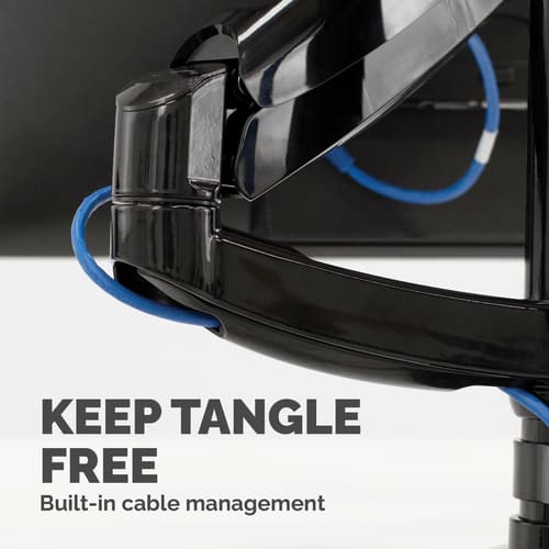 PLATINUM DUAL VERTICAL MONITOR ARM — view 7