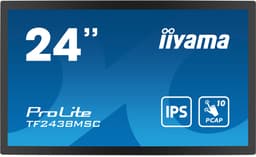 iiyama ProLite TF2438MSC-B1 - LED monitor - 24" (23.8" viewable) - open frame - touchscreen - 1920 x 1080 Full HD (1080p) - IPS - 600 cd/m� - 1000:1 - 5 ms - HDMI, DisplayPort - speakers - black, matte