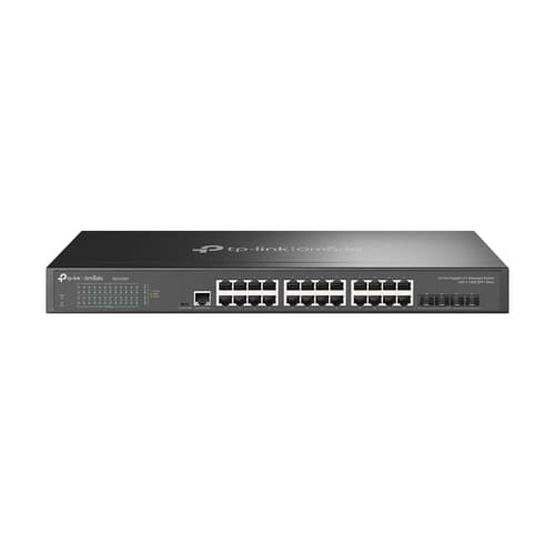 TP-Link JetStream TL-SG3428X V1.6 - Switch - Managed - 24 x 10/100/1000 + 4 x 10 Gigabit SFP+ - rack-mountable
