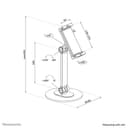 Neomounts DS15-540WH1 - Mounting kit (holder) - for tablet - white - screen size: 4.7"-12.9" - desktop thumbnail 14