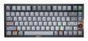 CHERRY KW 300 MX - Keyboard - 75% - compact - backlit - wireless - Bluetooth 5.2, USB-C - QWERTY - US - key switch: CHERRY MX2A Silent Red - black thumbnail 1