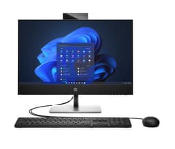 HP ProOne 440 G9 - All-in-one Core i7 13700T / up to 4.9 GHz - RAM 16 GB - SSD 512 GB - NVMe - UHD Graphics 770 - Gigabit Ethernet, IEEE 802.11ax (Wi-Fi 6E), Bluetooth 5.3 - Win 11 Pro - monitor: LED 23.8" 1920 x 1080 (Full HD) @ 60 Hz - keyboard: UK - Smart Buy - with HP Wolf Pro Security Edition (1 year)