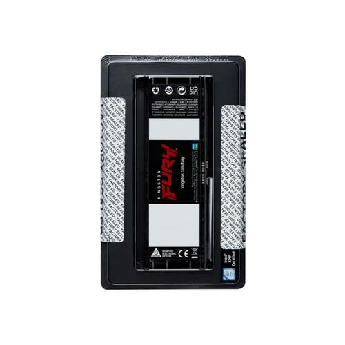 Kingston FURY Renegade Pro - DDR5 - kit - 128 GB: 4 x 32 GB - DIMM 288-pin - 6000 MT/s / PC5-48000 - CL32 - 1.35 V - registered - on-die ECC - black — view 5