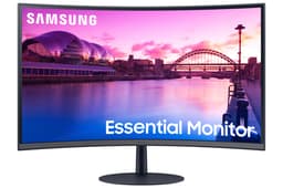 Samsung S27C390EAU - S39C Series - LED monitor - curved - 27" - 1920 x 1080 Full HD (1080p) @ 75 Hz - VA - 250 cd/m� - 3000:1 - 4 ms - 2xHDMI, DisplayPort - speakers - black, dark blue/grey