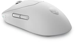 Alienware Pro Wireless Gaming Mouse - Mouse - optical - 6 buttons - wired, wireless - USB, 2.4 GHz - lunar light