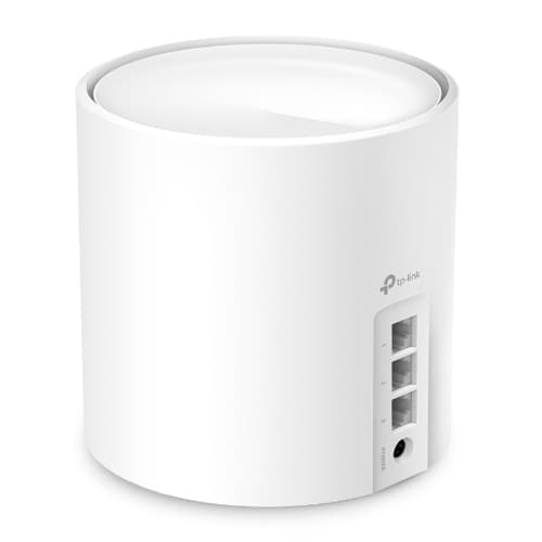TP-Link Deco X50 - Wi-Fi system - (router) - up to 2,500 sq.ft - mesh 1GbE - Wi-Fi 6 - Dual Band