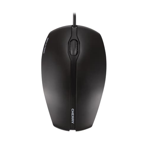 CHERRY GENTIX - Mouse - right and left-handed - optical - 3 buttons - wired - USB - black