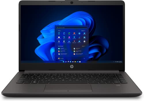 HP 240 G9 Notebook - Intel Celeron - N5100 / up to 2.8 GHz - Win 11 Pro - UHD Graphics - 4 GB RAM - 128 GB SSD NVMe, TLC - 14" 1366 x 768 (HD) - Gigabit Ethernet - Wi-Fi 5