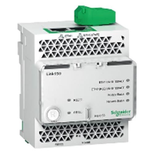 Schneider Enerlin'X Link150 - Gateway - 100Mb LAN, Modbus - rail mountable