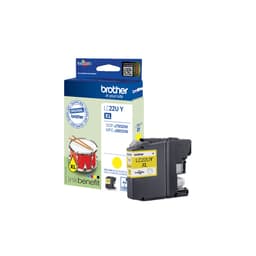 Brother LC22UY - XL - yellow - original - ink cartridge - for Brother DCP-J785DW, DCP-J785DWXL, MFC-J985DW, INKvestment Work Smart MFC-J985DW