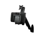 StarTech.com Wall Mount Workstation, Articulating Full Motion Standing Desk with Ergonomic Height Adjustable Monitor & Keyboard Tray Arm, Mouse & Scanner Holders, For Single VESA Display