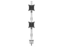*Non Cancellable/Non Returnable (NCNR)* DESKMOUNT OFFICELINE DUAL VERT WH thumbnail 2