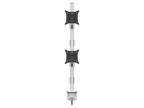 *Non Cancellable/Non Returnable (NCNR)* DESKMOUNT OFFICELINE DUAL VERT WH — view 3