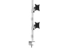 *Non Cancellable/Non Returnable (NCNR)* DESKMOUNT OFFICELINE DUAL VERT WH thumbnail 1