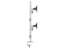 *Non Cancellable/Non Returnable (NCNR)* DESKMOUNT OFFICELINE DUAL VERT WH thumbnail 5