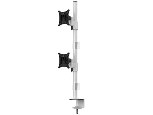 *Non Cancellable/Non Returnable (NCNR)* DESKMOUNT OFFICELINE DUAL VERT WH — view 4