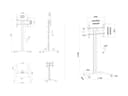 *Non Cancellable/Non Returnable (NCNR)* DISPLAY STAND 210 HD SINGLE BLACK thumbnail 14