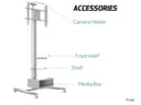 *Non Cancellable/Non Returnable (NCNR)* DISPLAY STAND 210 HD SINGLE SILVER thumbnail 6